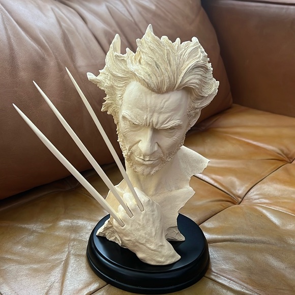 X-Men Origins Wolverine Resin Figure Model Bust Statue Platform Collection Gift - Picture 3 of 8
